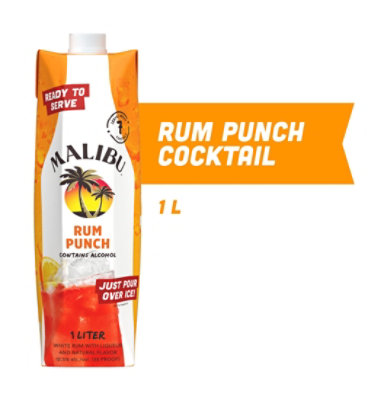 Malibu Rts Rum Punch - 1 Liter - Image 2