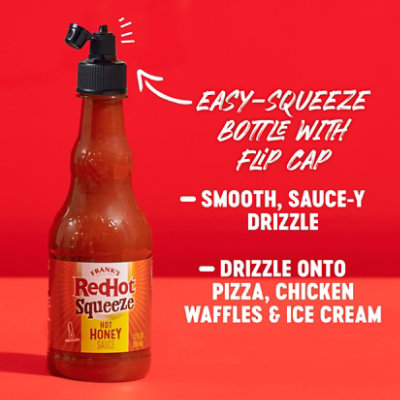 Franks Redhot Hot Honey Sce Squeeze - 12 Fl. Oz. - Image 3