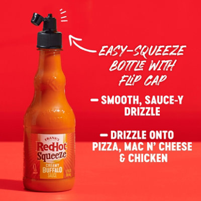 Franks Redhot Crmy Buffalo Sce Squeeze - 12 Fl. Oz. - Image 4