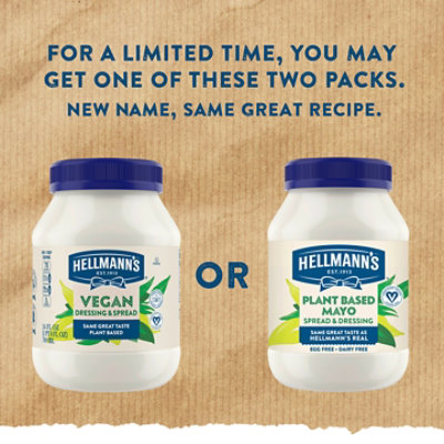 Hellmanns Plant Based Mayo Jar - 30 Fl. Oz. - Image 5