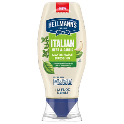 Hellmanns Spread And Dressing Italian Herb And Garlic - 11.5 Fl. Oz. - Image 3