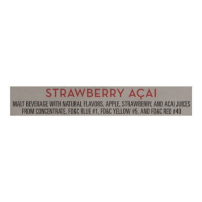 Seagrams Escapes Tropical Refreshers Strawberry Acai - 6-11.2 Fl. Oz. - Image 4