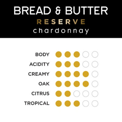 Bread And Butter Reserve Chardonnay Russian River Wine - 750 Ml - Image 3