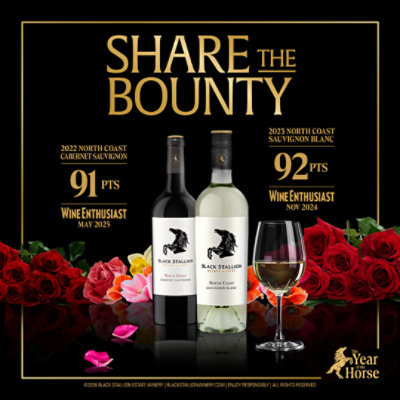 Black Stallion North Coast Cabernet Sauvignon Wine - 750 Ml - Image 3