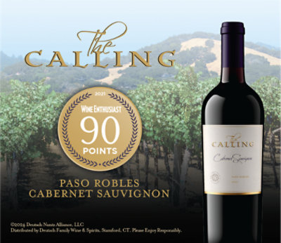 The Calling Cabernet Sauvignon Paso Robles - 750 Ml - Image 2