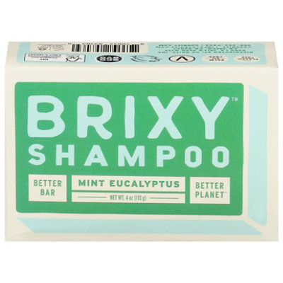 Brixy Shampoo Bar Mint Euclypt - 4 Oz - Image 3