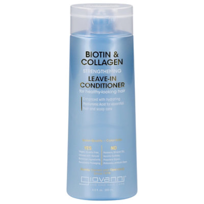 Giovanni Biotin Collagen Leave In Cond - 8.5 Oz - Image 1