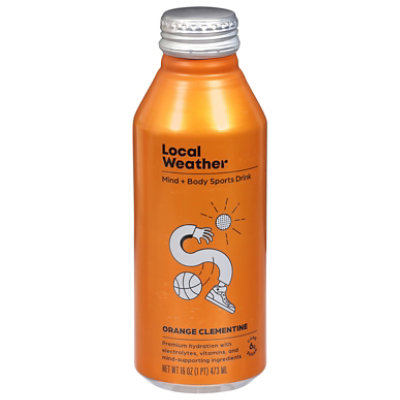 Local Weather Sport Beverage Orange Clementine - 16 Fl. Oz. - Image 3