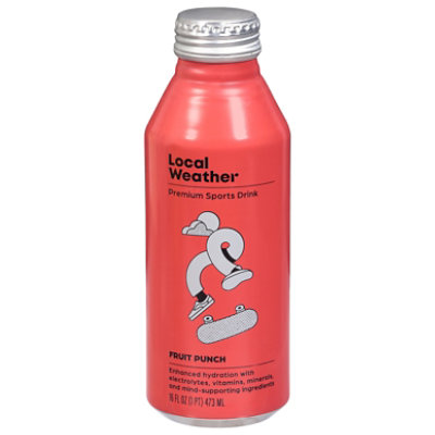 Local Weather Sport Beverage Fruit Punch - 16 Fl. Oz. - Image 3