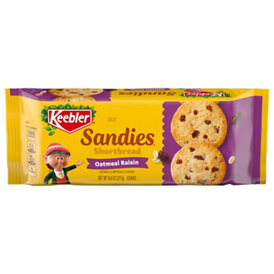 Keebler Sandies Oatmeal Raisin - 9.8 Oz - Image 3