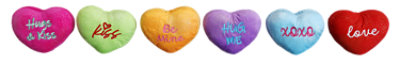 Signature Select 5.5 Inch Heart Plush Colors May Vary - Each - Image 1