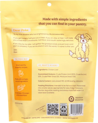 Pokes Dog Treat Freeze Dried Chicken Liver - 3 Oz. - Image 5