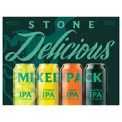 Stone Delicious Mixed Pack In Cans - 12-12 Fl. Oz. - Image 3