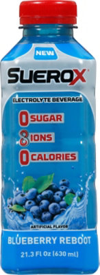 Suerox Electrolyte Beverage Blueberry Reboot - 21.3 Fl. Oz. - Image 6