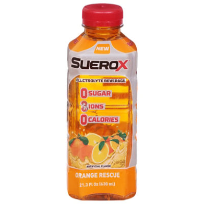 Suerox Orange Rescue Beverage - 21.3 Fl. Oz. - Image 3