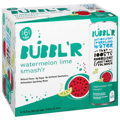 Bubblr Watermelon Lime - 6-12 Fl. Oz - Image 1