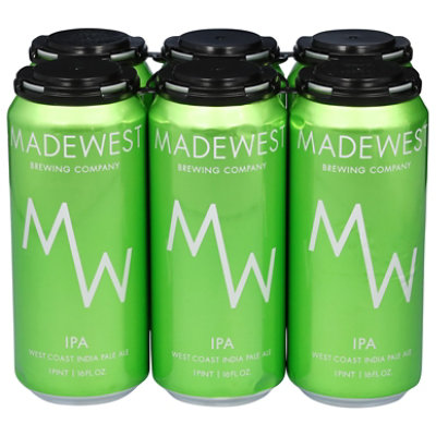 Madewest Brewing West Coast Ipa In Cans - 6-16 Fl. Oz - Image 3