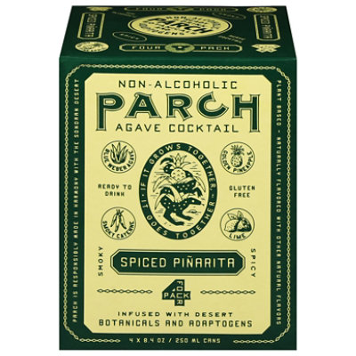 Parch Spiced Pinarita Non Alcoholic Agave Cocktail In Cans - 4-8.4 Fl. Oz. - Image 3