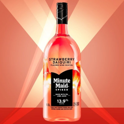 Minute Maid Spiked Strawberry Daiquiri - 1.5 Liter - Image 2