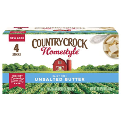 Country Crock Plant Butter Unsalted 4ct Sticks - 16 Oz. - Image 7