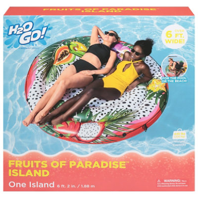 Bestway Fruits Of Paradise Island Giant Float Tropical Fruit Design 1 Count - Each - Image 3