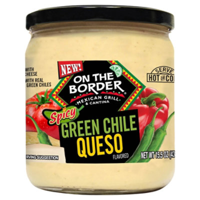 On The Border Hatch Green Queso - 15.5 Oz. - Image 1