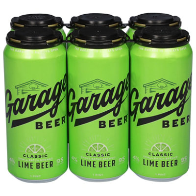 Garage Beer Lime Cans - 6-16 Fl. Oz. - Image 3