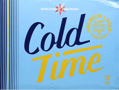 Revolution Cold Time Premium Lager - 12-12 Fl. Oz. - Image 4