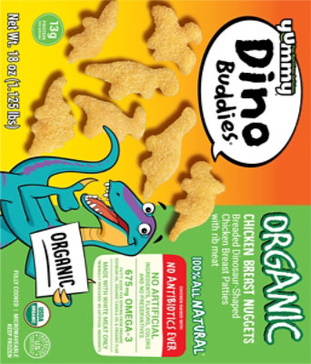 Yummy Organic Dinosaur Shaped Chicken Nuggets - 18 Oz. - Image 6