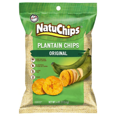 Natuchips Plantain Regular Chips Snacks - 4 Oz. - Image 3