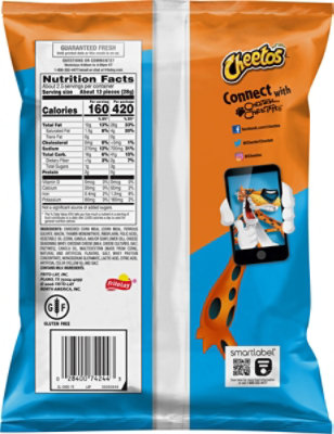 Cheetos Jumbo Puffs Cheese Flavored Snacks - 2.625 Oz. - Image 6