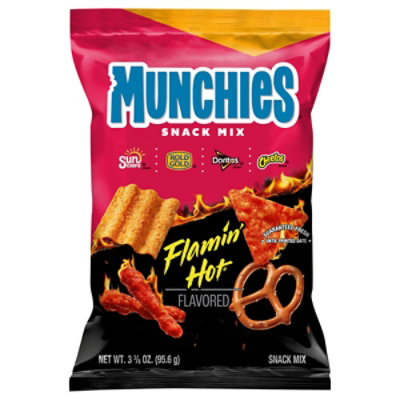 Munchies Snack Mix Flamin Hot - 3.375 Oz. - Image 1