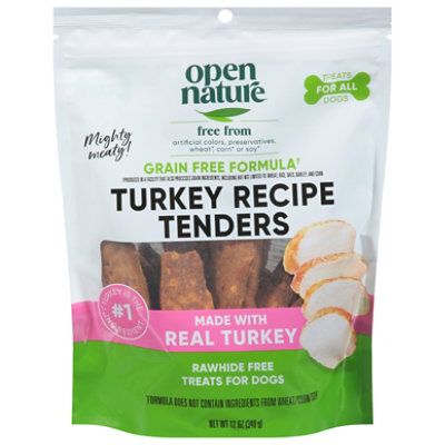 Open Nature Turkey Tenders Dog Treat - 12 Oz - Image 3