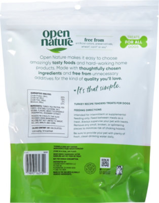 Open Nature Turkey Tenders Dog Treat - 12 Oz - Image 4