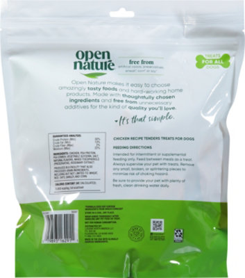 Open Nature Chicken Tenders Dog Treat - 24 Oz - Image 4