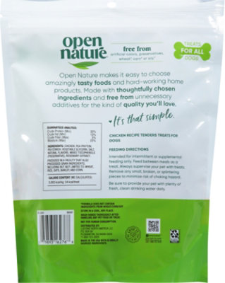 Open Nature Chicken Tenders Dog Treat - 12 Oz - Image 4