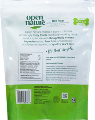 Open Nature Chicken Tenders Dog Treat - 12 Oz - Image 5