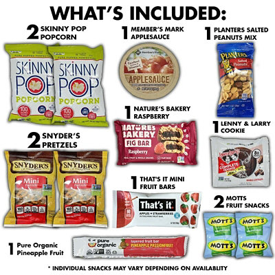 Fun Flavors Box Vegan Snack Box 10 Count Variety Pack Gift Basket Care Package - Image 2