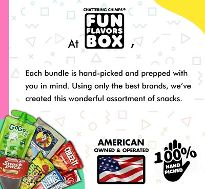 Fun Flavors Box College Essential Snacks Care Package for Student - 40 Count Variety Assortment of Chips, Cookies, Soup, Popcorn, Dorm Gift Box - Image 4