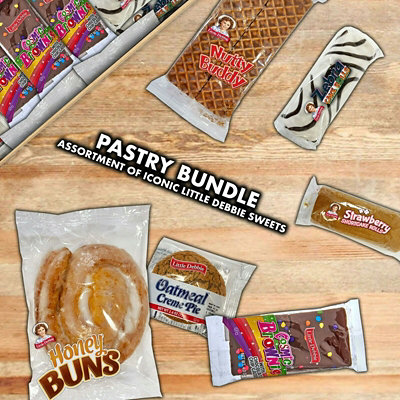 Fun Flavors Box Pastry Sweet Treats Care Package Variety Pack 16 Count Dessert Snack Gift Box - Image 3