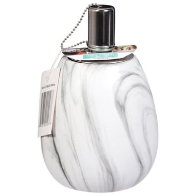 Hom White Marble Tabltop Torch - Each - Image 3