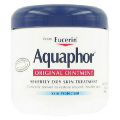 Aquaphor Moisturizer, 14 Oz., Jar, Panthenol, Glycerin, Preservative-Free, Fragrance-Free, 1 Count, Each - Image 1