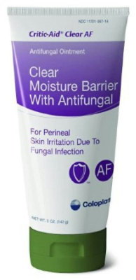 Critic-Aid Clear AF Moisture Barrier with Antifungal, Scented, 5 ounce Each Ointment, CHG Compatible, 1 Count, Each - Image 1