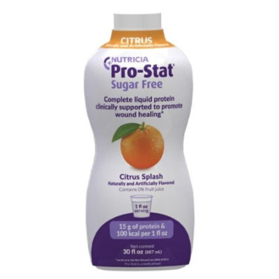 Pro-Stat Sugar-Free Protein Supplement, Citrus Splash, 30 ounce Each Ready to Use, 1 Count, Each - Image 1