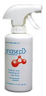 Anasept Wound Cleanser, Isotonic, Tissue Compatible, 12 ounce Spray Each Colorless, 1 Count, Each - Image 1