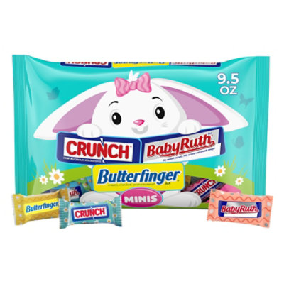 Assorted Butterfinger Crunch and Baby Ruth Chocolate Minis - 9.5 Oz - Image 1