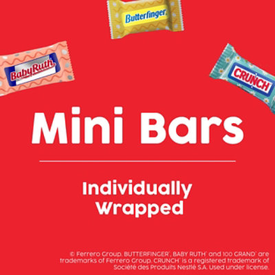 Assorted Butterfinger Crunch and Baby Ruth Chocolate Minis - 9.5 Oz - Image 5