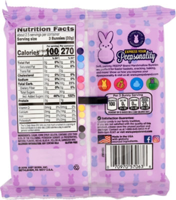 Peeps Lavender  Bunnies - 8-3 Oz - Image 6