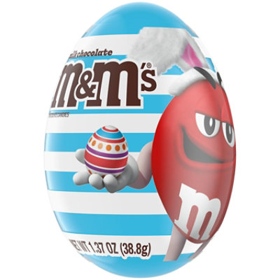 M&M's Milk Chocolate Filled Plastic Egg - 1.37 Oz - Image 1