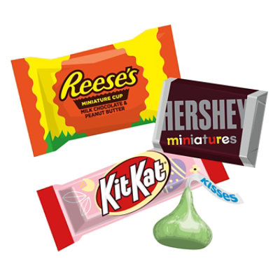 Easter Assortment Kisses, Kitkat, Mini's ,Reese's - 7.4 Oz - Image 3
